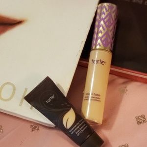 Tarte shape tape in light medium and sample